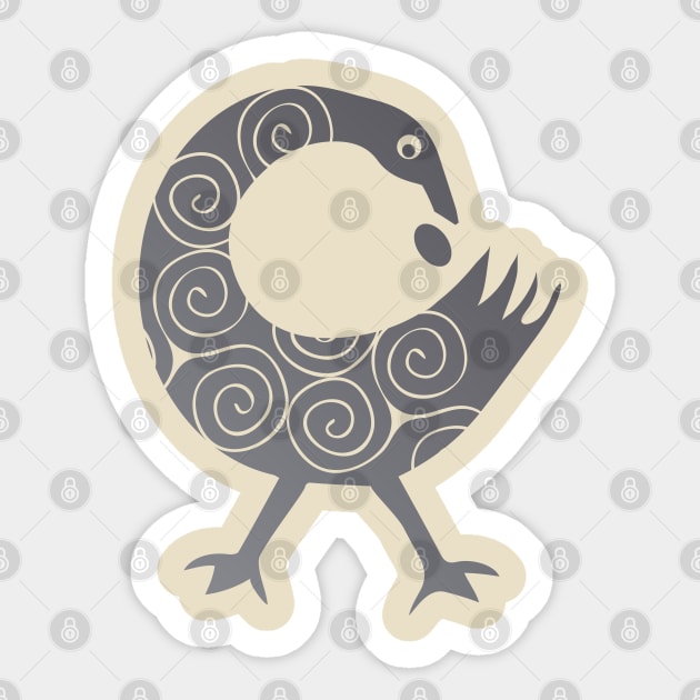 Sankofa bird Sticker by tatadonets